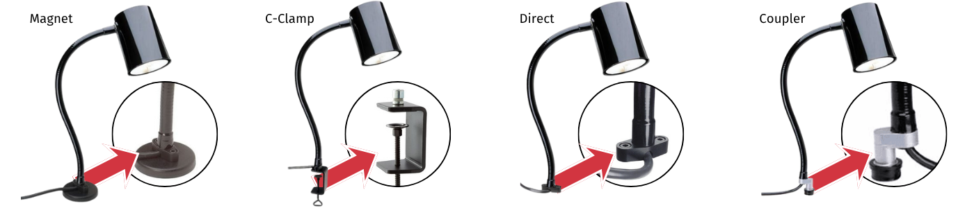 moffatt lamp mount options